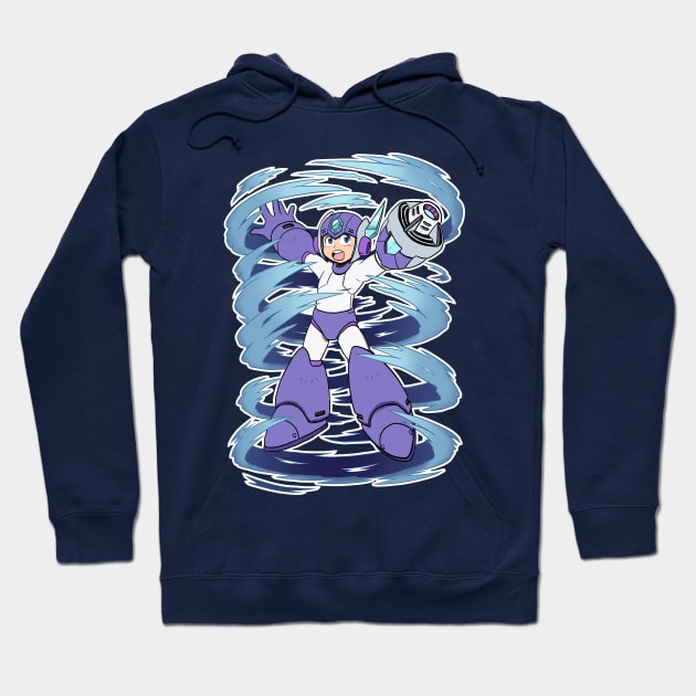 MEGAMAN TUNDRA STORM Hoodie by IanDimas